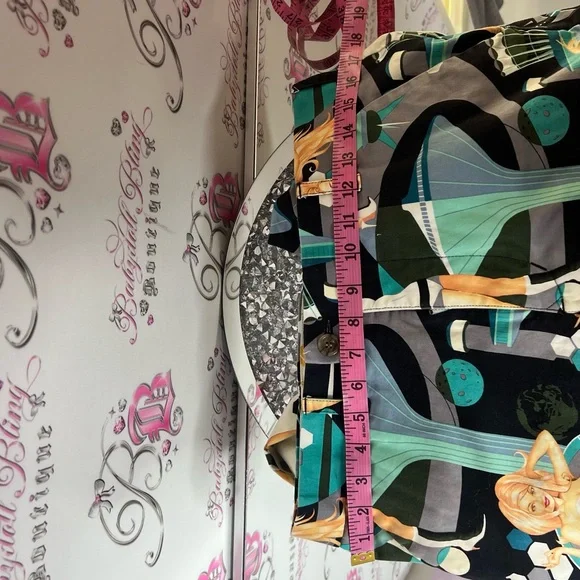 Loudmouth golf pants space girls John Daly rare pants retro girls pin up girl - Picture 8 of 8